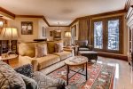Living Room - Residences at Park Hyatt Beaver Creek